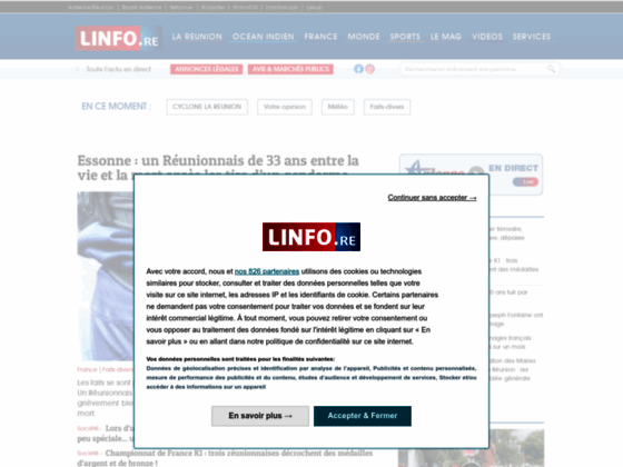 Linfo . re : actualit�s la R�union