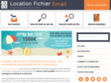 Location Fichier Email - Base de données email et fichier emailing