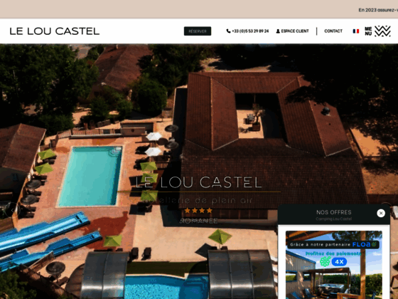 Lou Castel 4 étoiles Camping en Dordogne