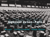 Louis Gallet - Ingénieur du son à Paris
