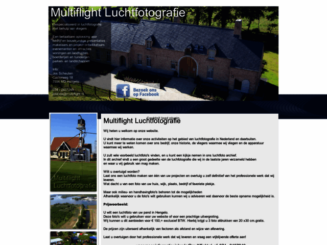 Multiflight LuchtfotografieMultiflight Luchtfotografie, référencé sur Breizh kam annuaire du cerf-volant