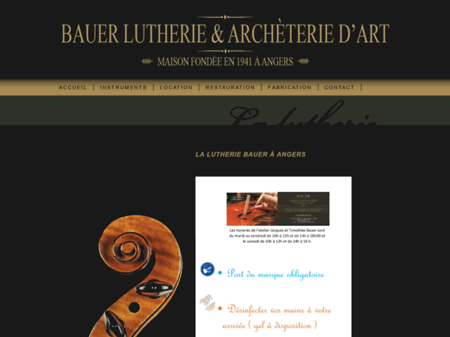 Lutherie Bauer (Angers)