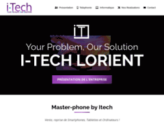 Site Détails : Réparation smartphones et téléphones et tablettes à Lorient