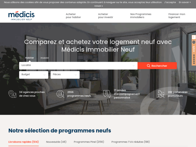 MEDICIS PATRIMOINE Immobilier neuf à Paris programmes immobiliers neufs à Paris Appartement neuf à P