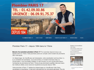 Plombier Paris 17