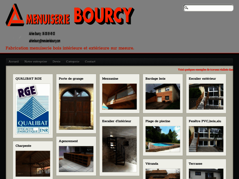 Menuiserie Bourcy fabricant menuiserie bois