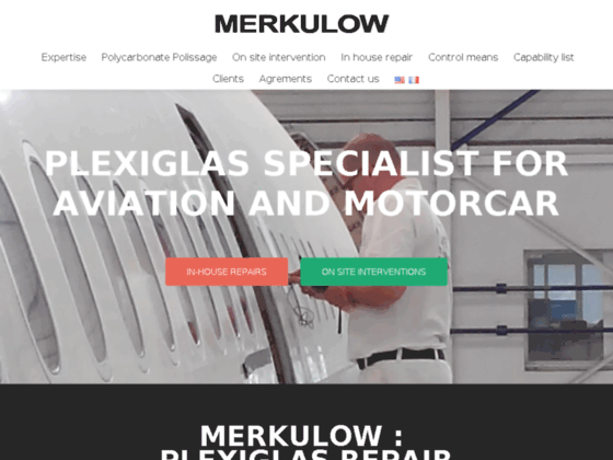 Photo image Réparation plexiglas, polissage plexiglas, maintenance aéronautique Merkulow