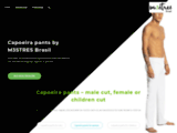 Boutique/Capoeira Shop - Store of Mestres Brasil - pants - tshirts - abadas de capoeira - berimbau - pandeiro - agogo - caxixi