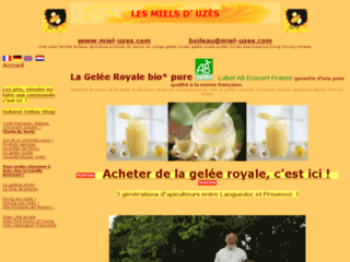 Les Miels d'Uzès Gelée royale bio française