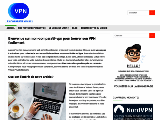 Comparatif et guide pour tous les type de VPN
