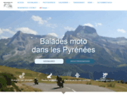 Moto dans les Pyrénées