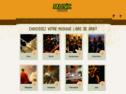 Musicscreen - Catalogue de musique libre de droit
