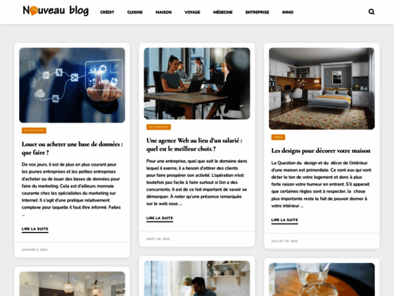 Nouveau Blog : votre espace d’informations au quotidien