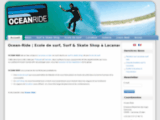Ocean-Ride | Ecole de surf, Surf & Skate Shop à  Lacanau