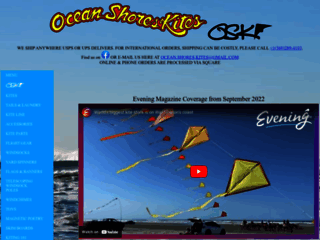 Ocean Shores Kites, sur Breizh kam annuaire du cerf-volant