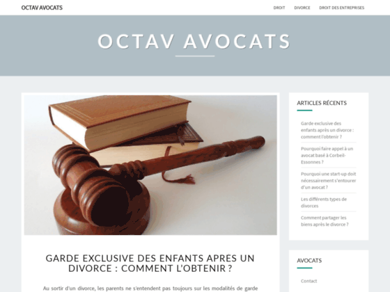 Octav : societ� d'avocats situ� � Reims