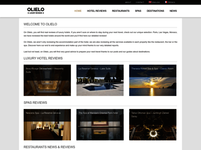 Olielo, blog sur les hôtels de luxe