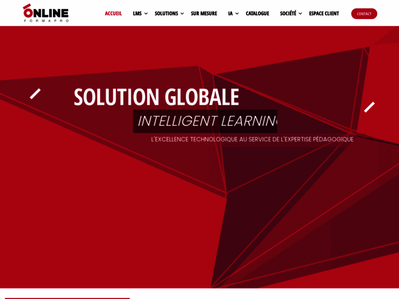 Onlineformapro - Solution globale e-learning