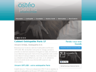 Osteopathe Paris 17