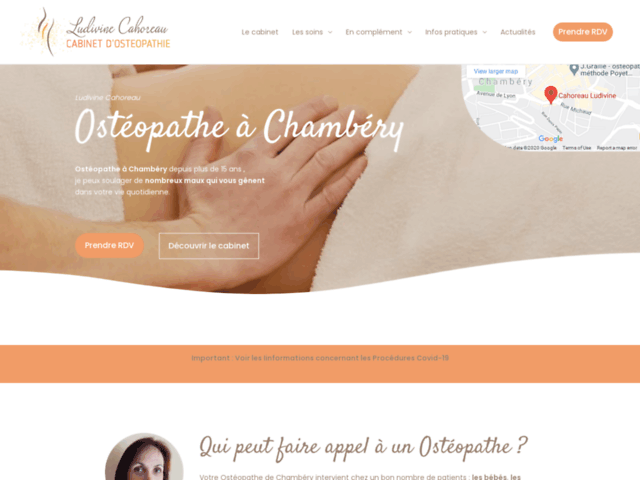 Ostéopathe Chambéry | Cabinet ostéopathie sportif, nourrissons