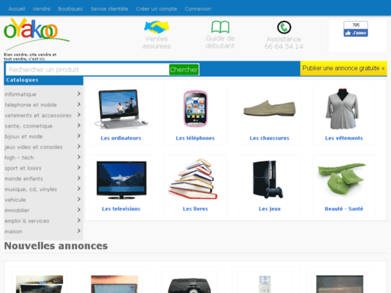 Premier site multiservice et marchand au B�nin