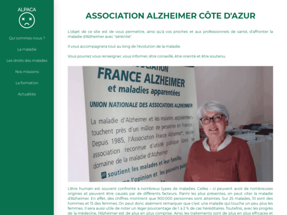Photo image Association Alzheimer Cote d'Azur