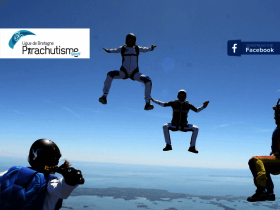 Photo image Parachutisme Sportif en Bretagne - cole de parachutisme, sauts en tandem, actualit des clubs de la