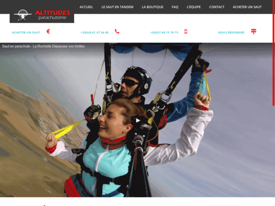 Photo image Altitudes - Parachutisme.net - Sautez en parachute à la Rochelle