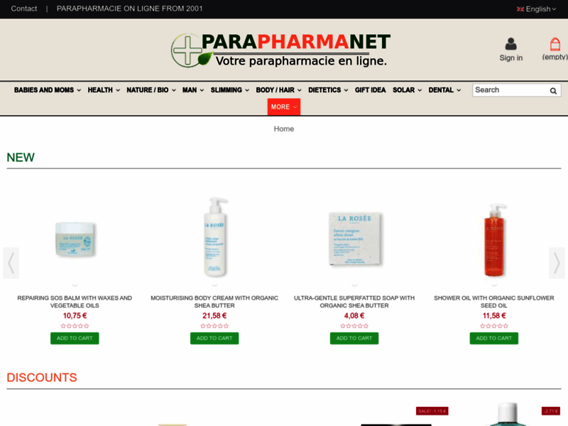parapharmacie discount
