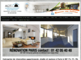 Rénovation Paris | AGT Bat 01 42 05 40 48 | paris-renovation.net