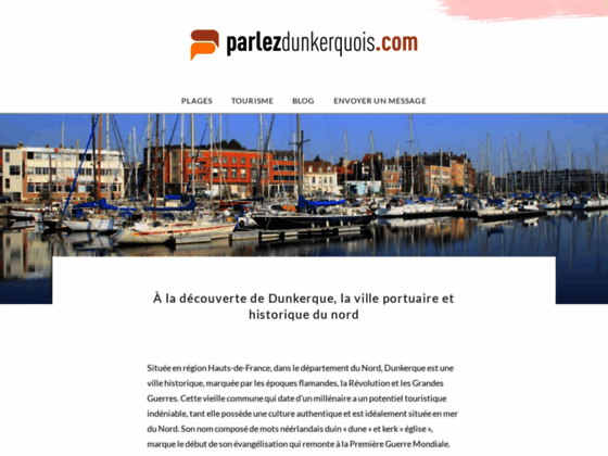 parlezdunkerquois.com, découvrir Dunkerque