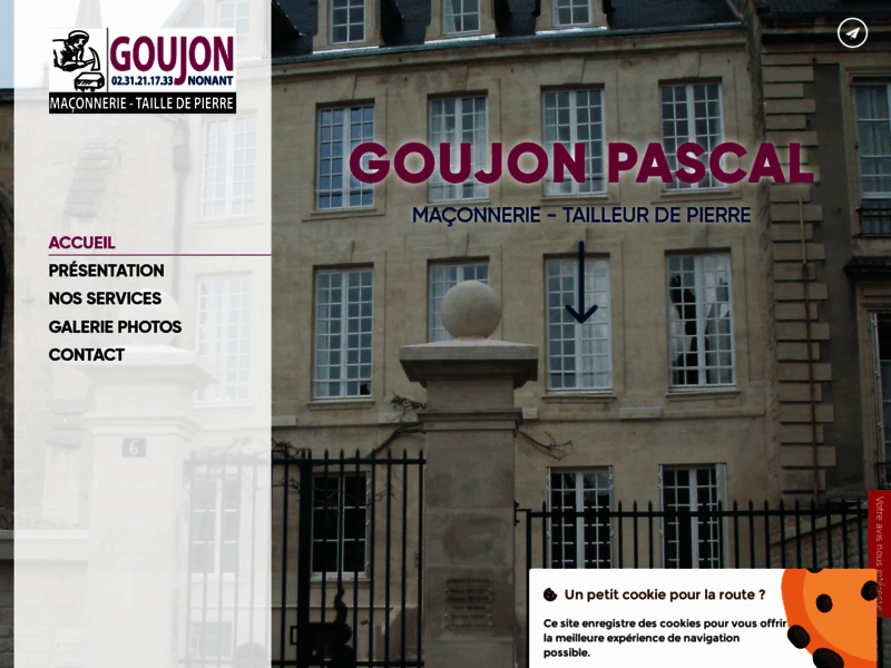 GOUJON PASCAL : votre spécialiste maçonnerie Caen.
