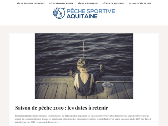 P�che en bateau en Aquitaine