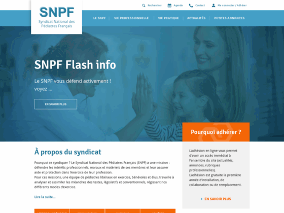 Photo image Syndicat national des pediatres francais (SNPF)