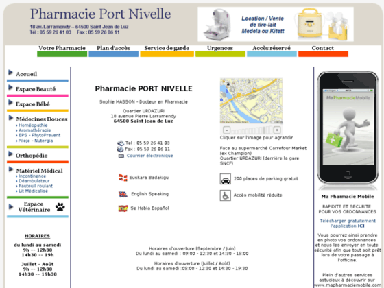 Photo image Pharmacie Port Nivelle