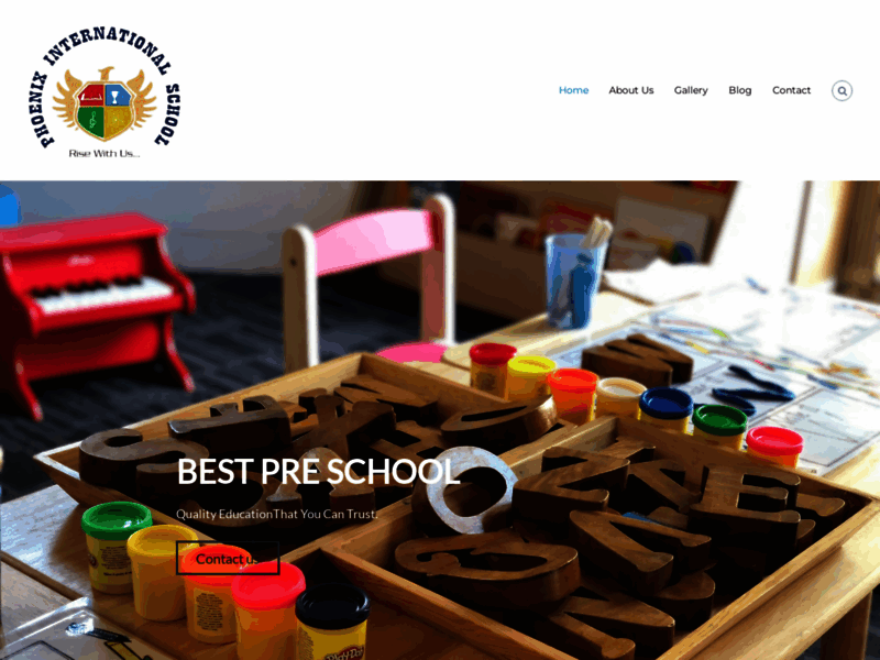 Site screenshot : Best school In Allahabad