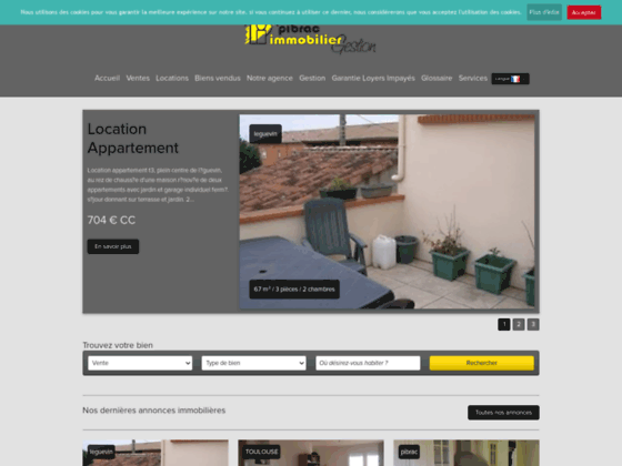 Agence immobili�re Pibrac Immobilier Gestion