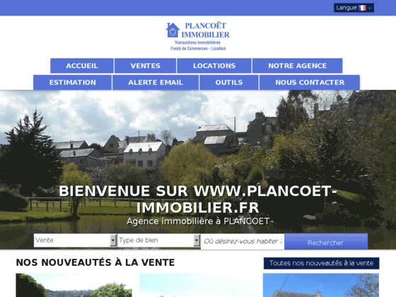 Agence immobili�re Plancoet Immobilier