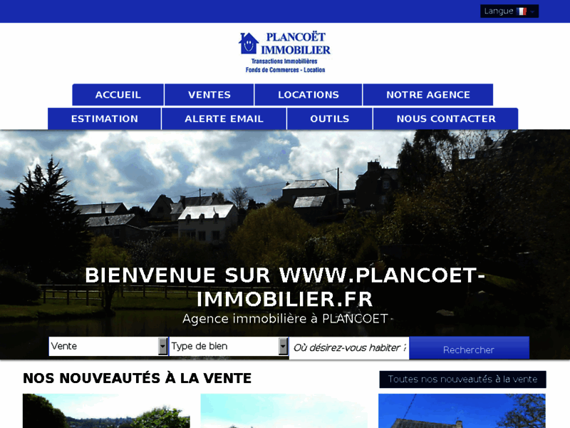 Agence immobilière Plancoet Immobilier