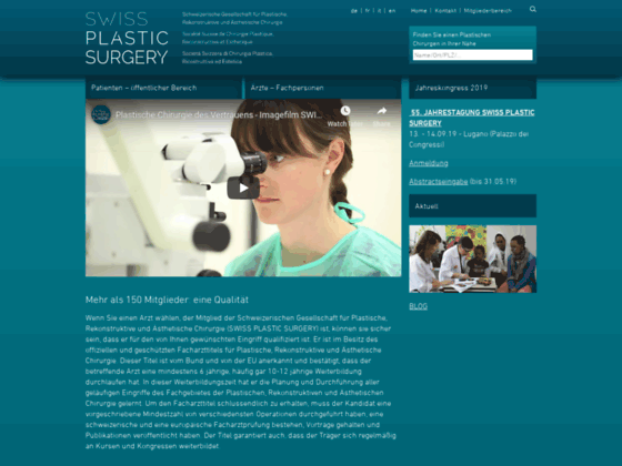 Photo image Societe suisse de chirurgie plastique, reconstructive et esthetique (SGPRC - SSCPRE)
