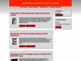 Porte documents - Porte documents personnalisé et publicitaire - Conférencier personnalisable