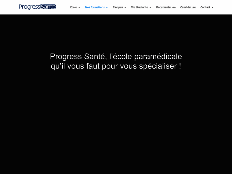 Formation paramédicale - Progress Santé