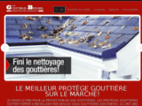 Protège Gouttières, Chapeau Gouttière GutterTopper - Bernier