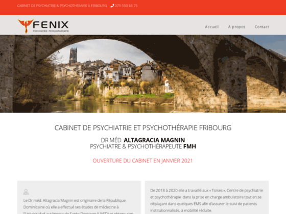 Fenix, cabinet de psychiatrie à Fribourg