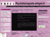 Psychotherapeute-enligne : Psychologie, aide et soutien online