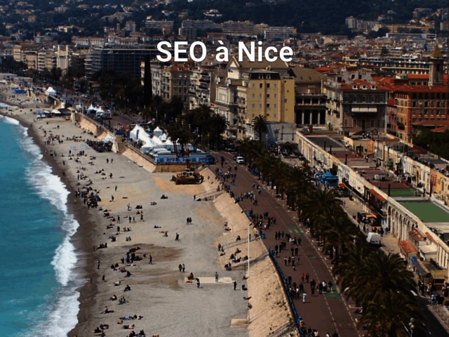 Service de référencement naturel dans la ville de Nice