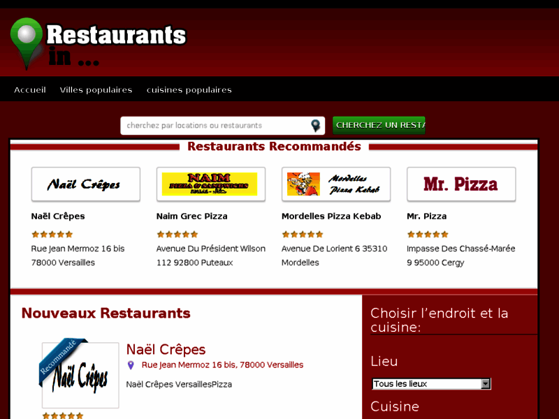 Pizza, Plateau Repas sur Internet, Commande de pizza en ligne et Livraison de repas Ã  domicile â€“
