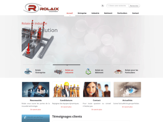 Rolaix Corporation, installations électriques et services accessoires