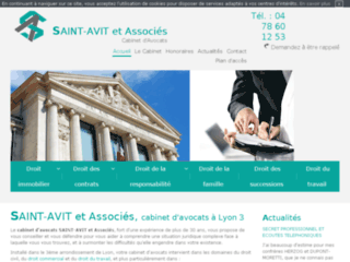 Saint-Avit et Associés, Cabinet d'Avocats à Lyon