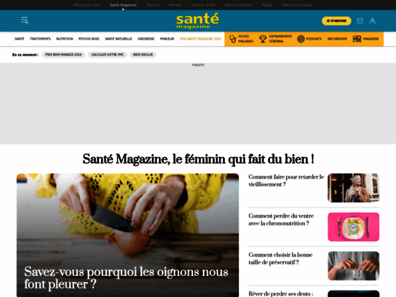 Photo image Sante magazine